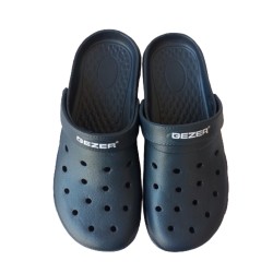 Σαμπό τύπου crocs  μαύρα - SCROX-M-12